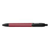 Stylo Noir Conférence Rouge Foncé avec Texte Doré Faux Entrep (Dos)