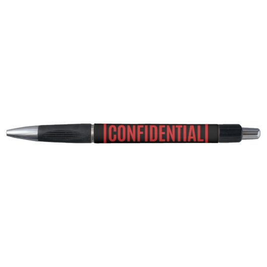 Stylo Noir confidentiel (Devant)