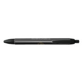 Stylo Noir Construction Black Gold (Dos)