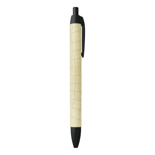Stylo Noir Contour de l'Asie (Bas (Vertical))
