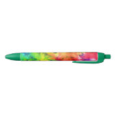 Stylo Noir Cool Abstrait chaud Rainbow Batik Tie Dye Motif (Bas)