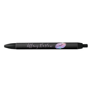 Stylo Noir Copie chic de lèvre de mode