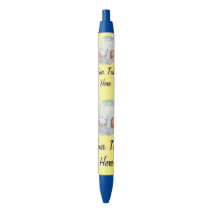 Stylo Noir coquille d'oeuf cassée boîte d'oeuf art de la vie