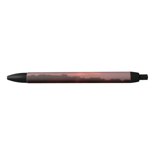 Stylo Noir Coucher de soleil (Devant)