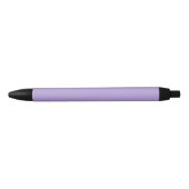Stylo Noir Couleur claire pastel violet (Devant)