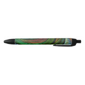 Stylo Noir Couleur Gloire Moderne Art Abstrait Motif Élégant (Bas)