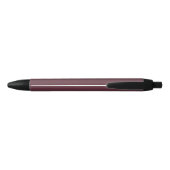Stylo Noir Couleur solide bordeaux (Dos)