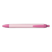Stylo Noir Couleur solide de rose en pastel décorée d'un (Dos)