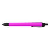 Stylo Noir Couleur solide Magenta brillante (Bas)