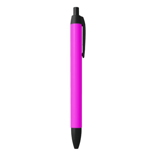 Stylo Noir Couleur solide Magenta brillante (Bas (Vertical))