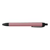 Stylo Noir Couleur solide Rose poussiéreux (Bas)