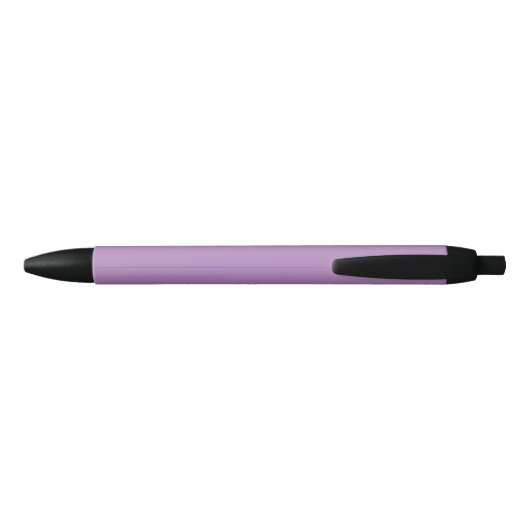 Stylo Noir Couleur solide violet africain (Dos)