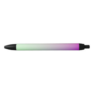 Stylo Noir Couleurs arc-en-ciel Art Abstrait