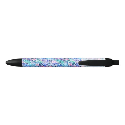 Stylo Noir Couleurs d'été personnalisées Peinture Splatter Mo (Dos)