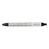 Stylo Noir Couleurs d'été personnalisées Peinture Splatter Mo (Devant)