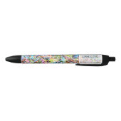 Stylo Noir Couleurs d'été personnalisées Peinture Splatter Mo (Bas)
