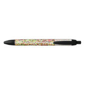 Stylo Noir Couleurs d'été personnalisées Peinture Splatter Mo (Dos)