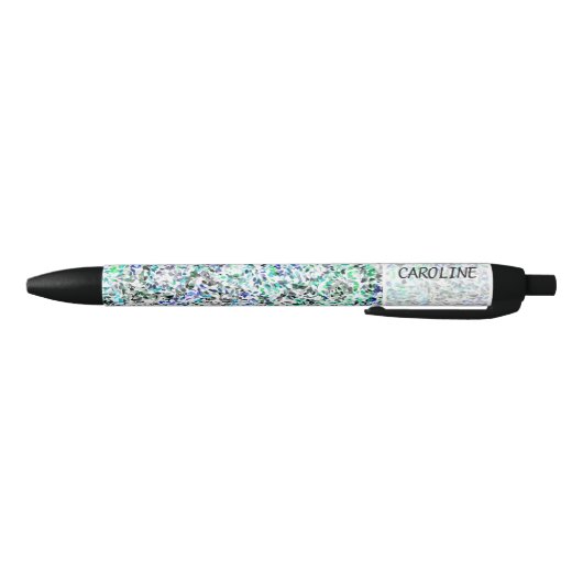 Stylo Noir Couleurs d'été personnalisées Peinture Splatter Mo (Bas)