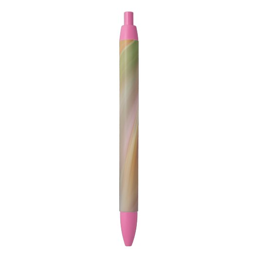 Stylo Noir Couleurs pastel Abstrait (devant Vertical)