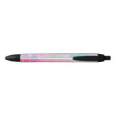 Stylo Noir Couleurs pastel mignonnes (Dos)