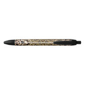 Stylo Noir Couverture orientale (Dos)