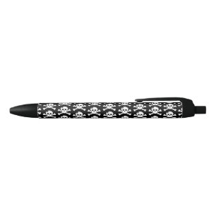 Stylo Noir Crânes