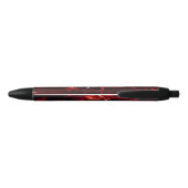 Stylo Noir Crayon rouge et noir (Dos)