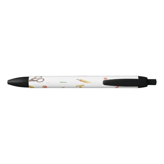 Stylo Noir Crayon Splash pour l'école (Dos)