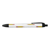Stylo Noir Crayon sur blanc (Haut)