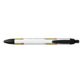 Stylo Noir Crayon sur blanc (Dos)