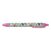 Stylo Noir Crazy head (Bas)