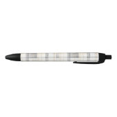 Stylo Noir Cream Grey Yellow Plaid Stripes (Bas)