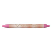 Stylo Noir Creamy Peach Rose Blush Gold Dream Parties scintil (Devant)