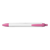 Stylo Noir Créez votre propre blanc (Dos)