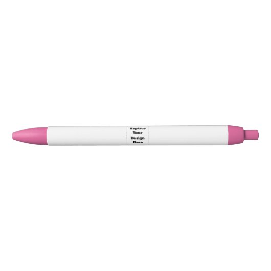 Stylo Noir Créez votre propre blanc (Devant)