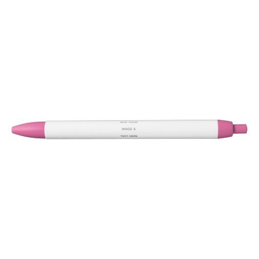 Stylo Noir Créez votre propre blanc (Devant)