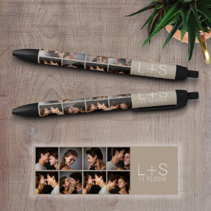 Stylo Noir Créez votre propre collection photo Mariage Monogr