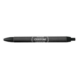 Stylo Noir Créez votre propre produit personnalisé