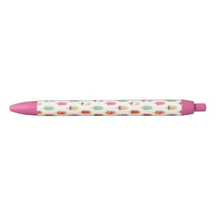 Stylo Noir Crèmes glacées amusantes et mignonnes motif
