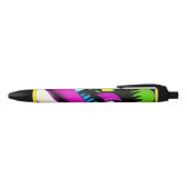 Stylo Noir crier pour vous pshycodelic (Haut)