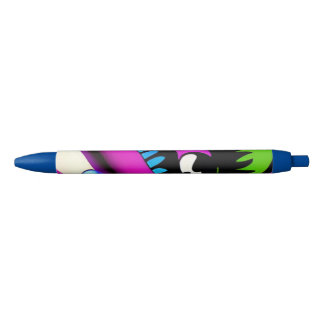 Stylo Noir crier pour vous pshycodelic