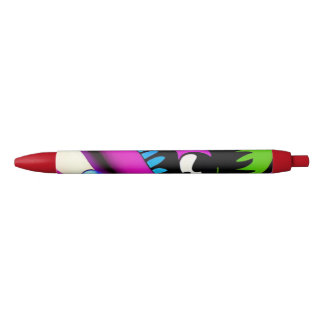 Stylo Noir crier pour vous pshycodelic