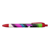 Stylo Noir crier pour vous pshycodelic (Haut)
