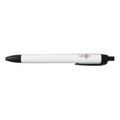 Stylo Noir Croix chrétienne (Bas)