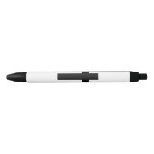 Stylo Noir Croix chrétienne (Devant)
