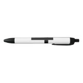 Stylo Noir Croix chrétienne (Bas)