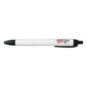 Stylo Noir Croix freemasonique (Bas)