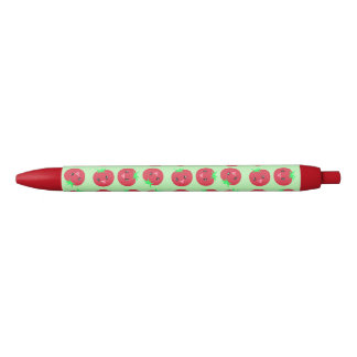 Stylo Noir Cuite tomate kawaii vegan