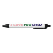 Stylo Noir  custom i love you dad Make your own  (Bas)
