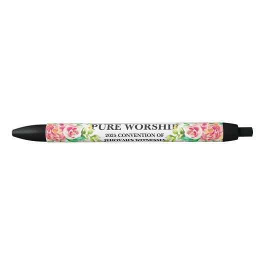Stylo Noir Custom Pure Worship 2025 JW Convention (Devant)